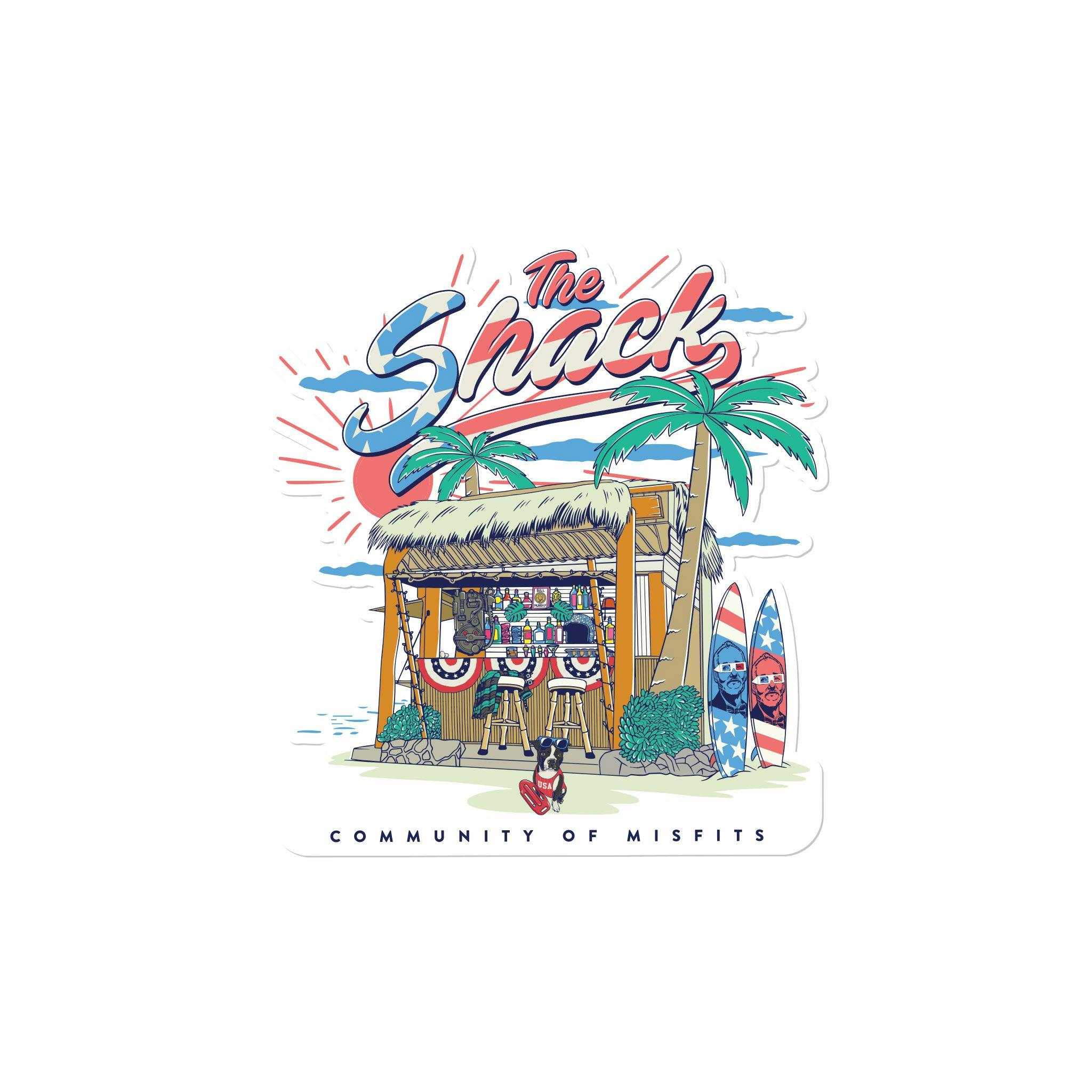 The Shack Summer Sticker